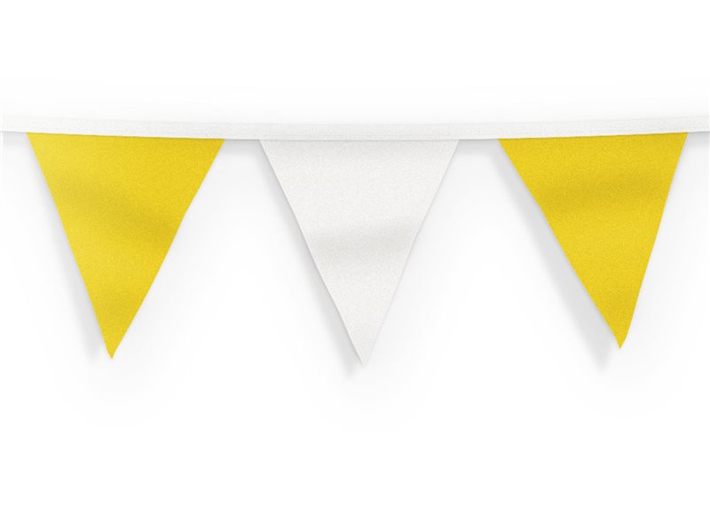 The GAA Store Bunting - Yellow & White