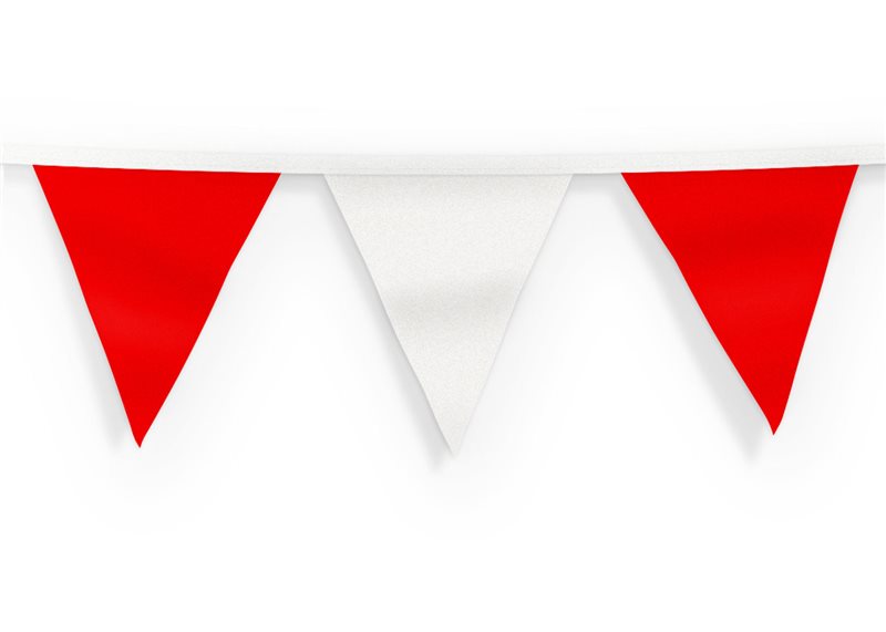 The GAA Store Bunting - Red & White