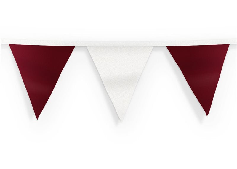 The GAA Store Bunting - Maroon & White