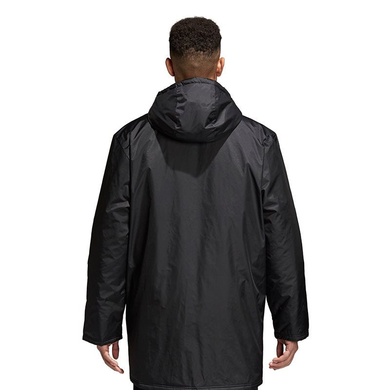 adidas Core 18 Stadium Jacket - Adult - Black/White