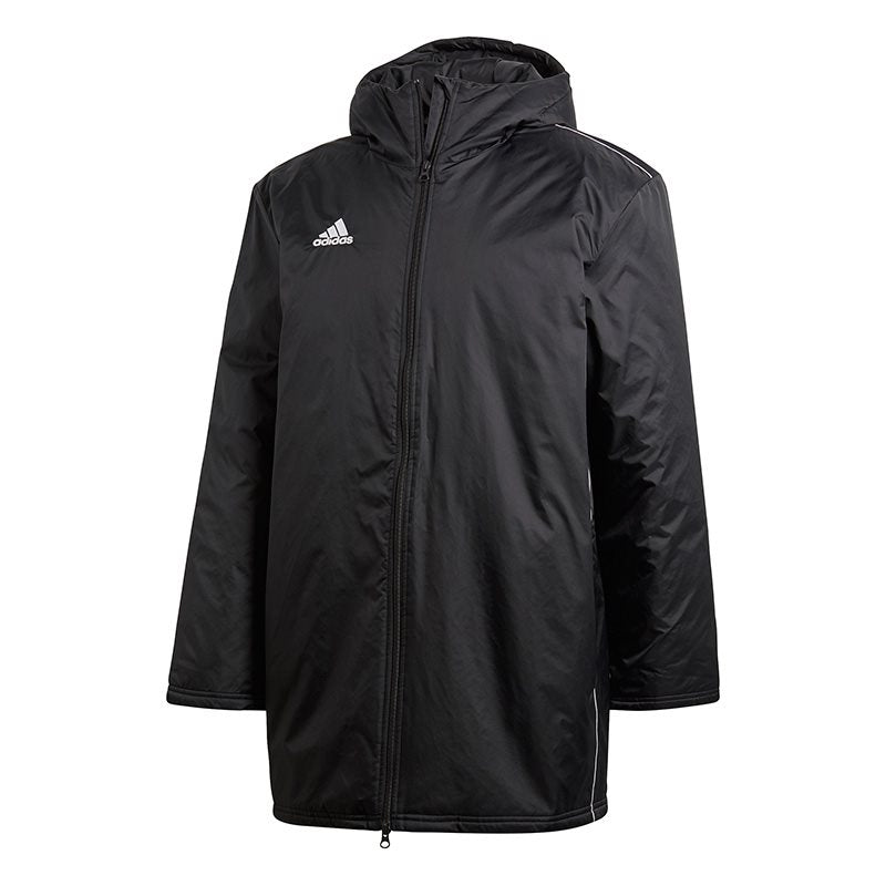 adidas Core 18 Stadium Jacket - Adult - Black/White