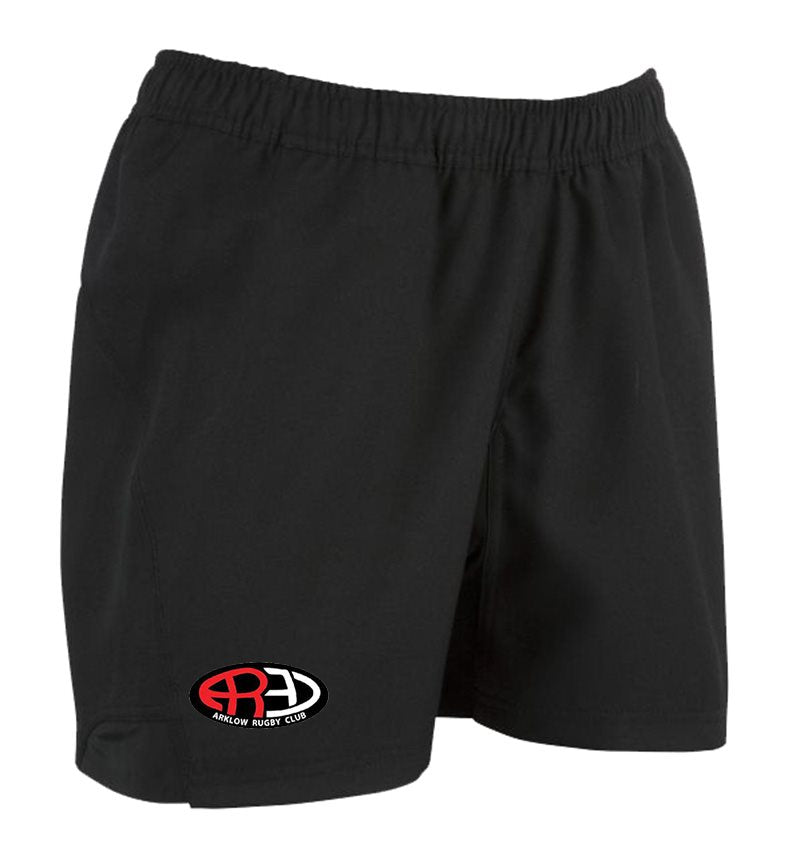 Mc Keever Arklow RFC Pro Rugby Short - Adult - Black