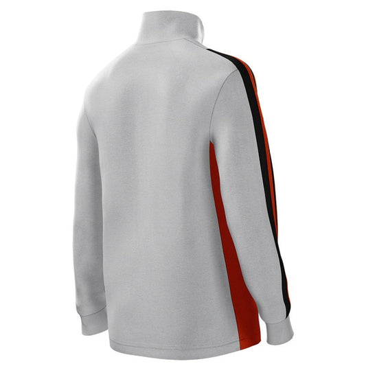 adidas mi Team 18 1/4 Zip Training Top - Youth - Stone/Collegiate Orange/Black
