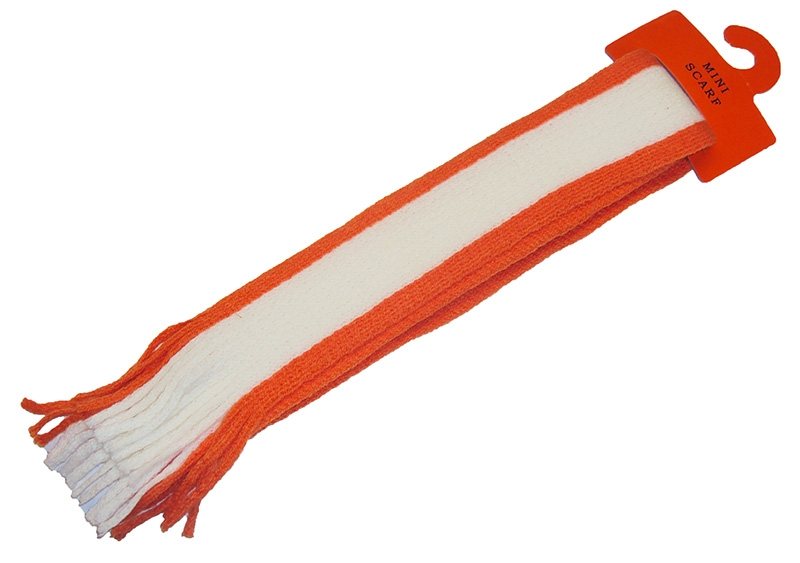 The GAA Store Supporters Mini Scarf - Orange/White