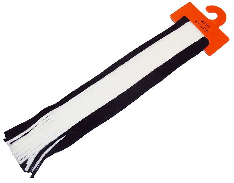 The GAA Store Supporters Mini Scarf - Black/White