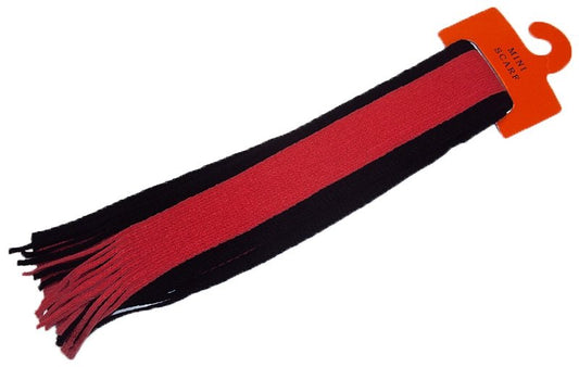 The GAA Store Supporters Mini Scarf - Black/Red