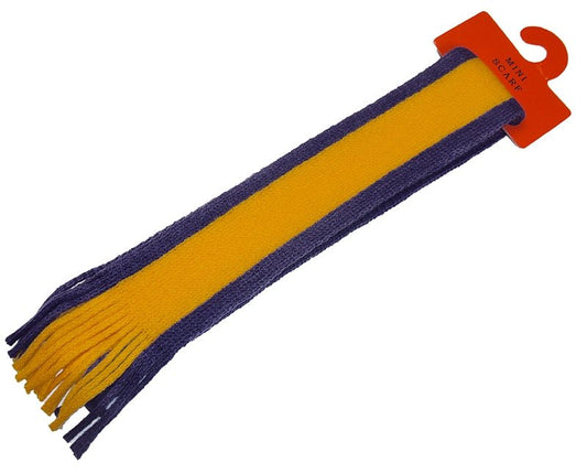 The GAA Store Supporters Mini Scarf - Purple/Gold