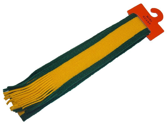 The GAA Store Supporters Mini Scarf - Green/Gold