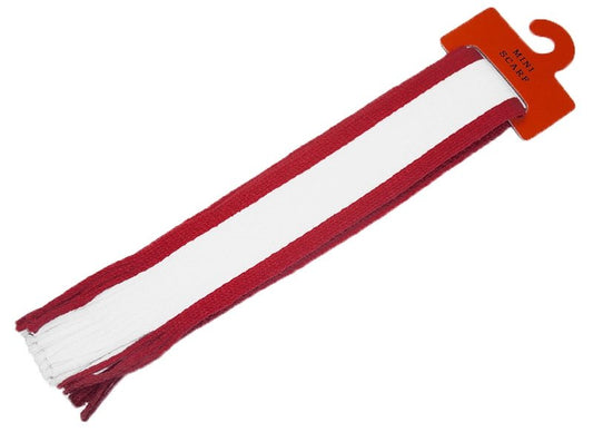 The GAA Store Supporters Mini Scarf - Red/White