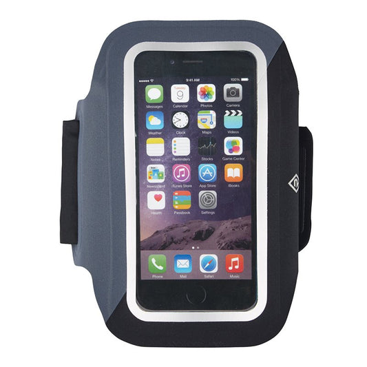 Ronhill Runners Phone Armband - Black/Charcoal