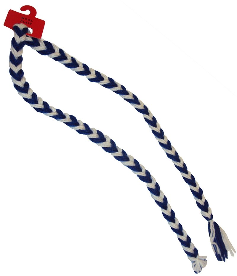 The GAA Store Supporters Wool Plait - Royal/White