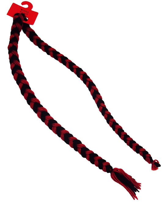 The GAA Store Supporters Wool Plait - Black/Red