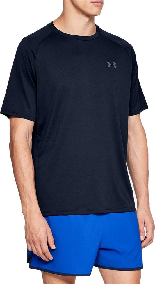 Under Armour Tech Short Sleeve Tee - Mens - Academy/Graphite