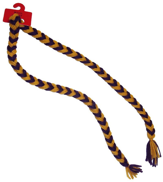 The GAA Store Supporters Wool Plait - Purple/Gold