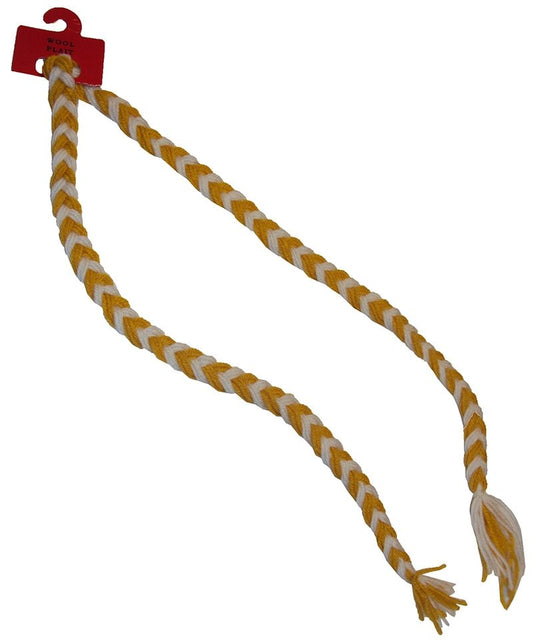 The GAA Store Supporters Wool Plait - Yellow/White