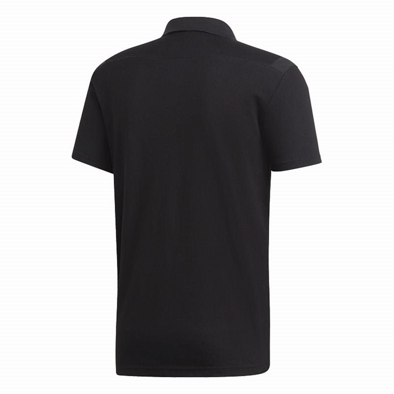 adidas Tiro 19 Cotton Polo Top - Adult - Black/White