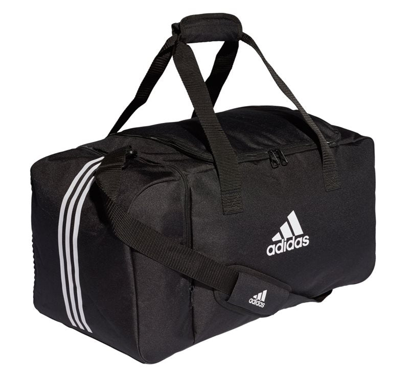 adidas Tiro Medium Duffel Sports Bag - Black/White