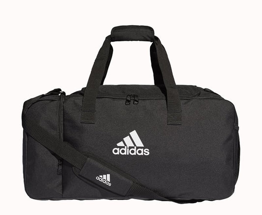 adidas Tiro Medium Duffel Sports Bag - Black/White