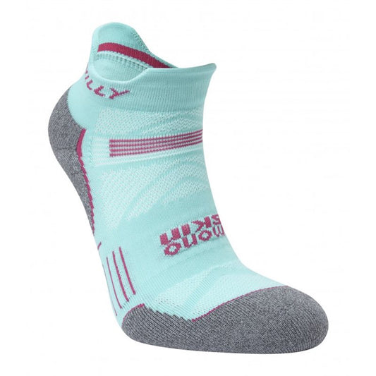 Hilly Supreme Socklet - Womens - Aquamarine/Grey Marl