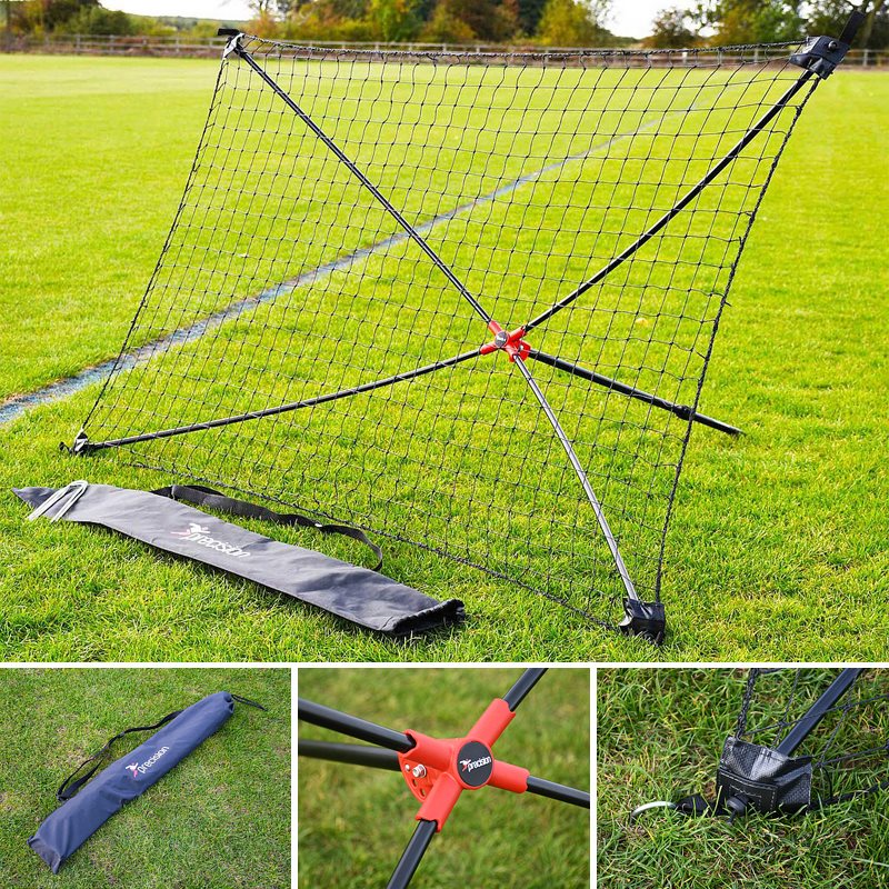 Precision Training Quick Setup Portable Rebounder Net - 5ft x 3ft