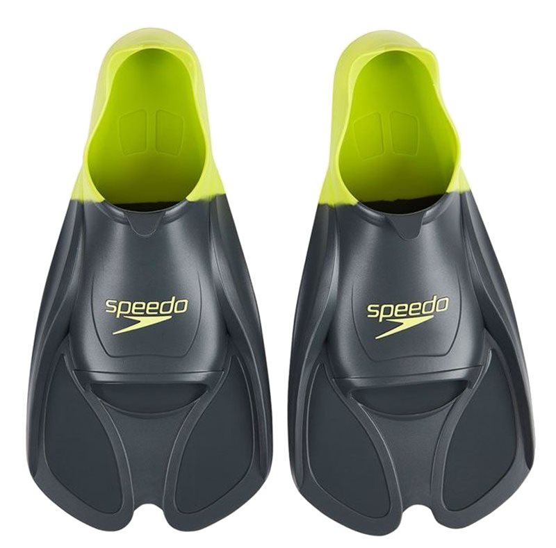 Speedo Biofuse Swimming Training Fin - Grey/Green