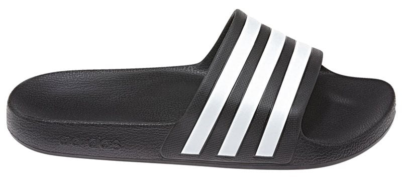 adidas Adilette Aqua Sliders - Black/White