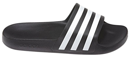 adidas Adilette Aqua Sliders - Black/White