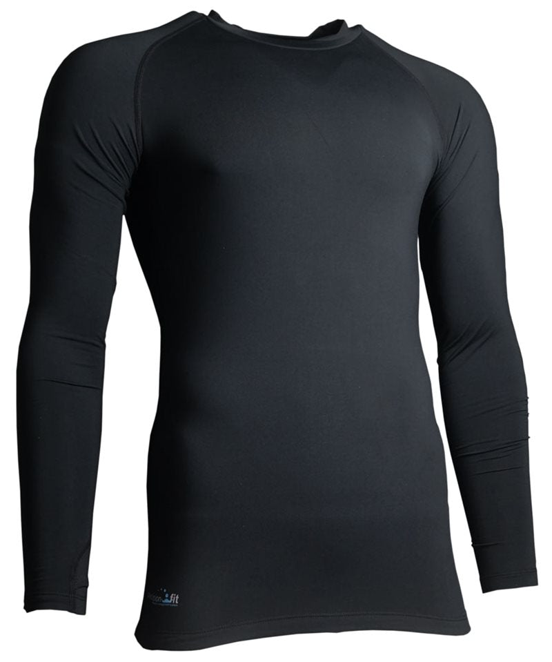 Precision Training Essential Baselayer Long Sleeve Shirt - Adult - Black