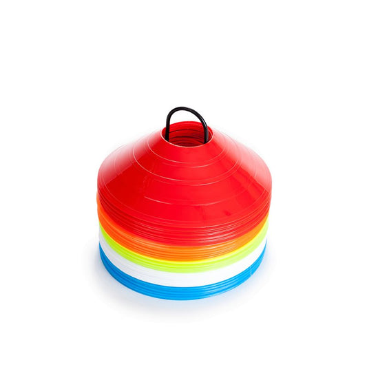 Samba Space Marker Cones with stand - Set of 50 - Multicolour