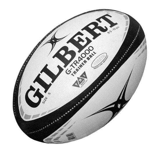 Gilbert G-TR Training Rugby Ball - Size 5 (10 Pack + Mesh Carrier)