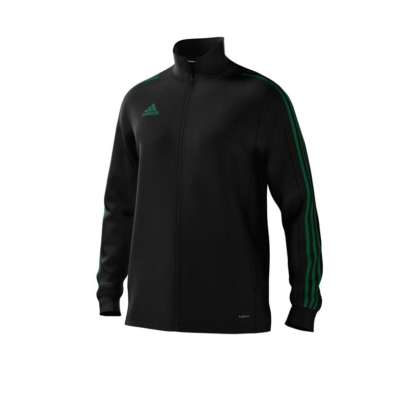 adidas Mi Team 18 Full Zip Top - Mens - Black/Green