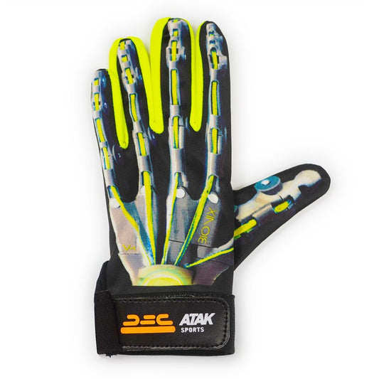 Atak Bionix Gloves - Adult - Black/White/Yellow