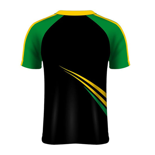 Mc Keever Kilrossanty Brickeys LGFC Jersey - Womens - Black/Green/Yellow