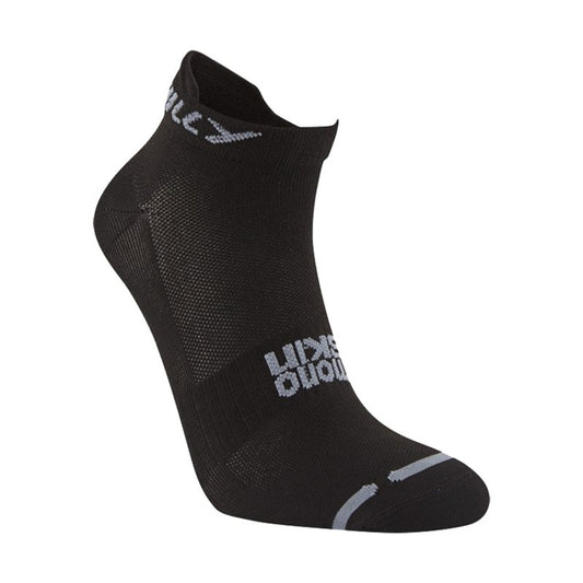 Hilly Lite Socklet Socks - Adult - Black/Grey