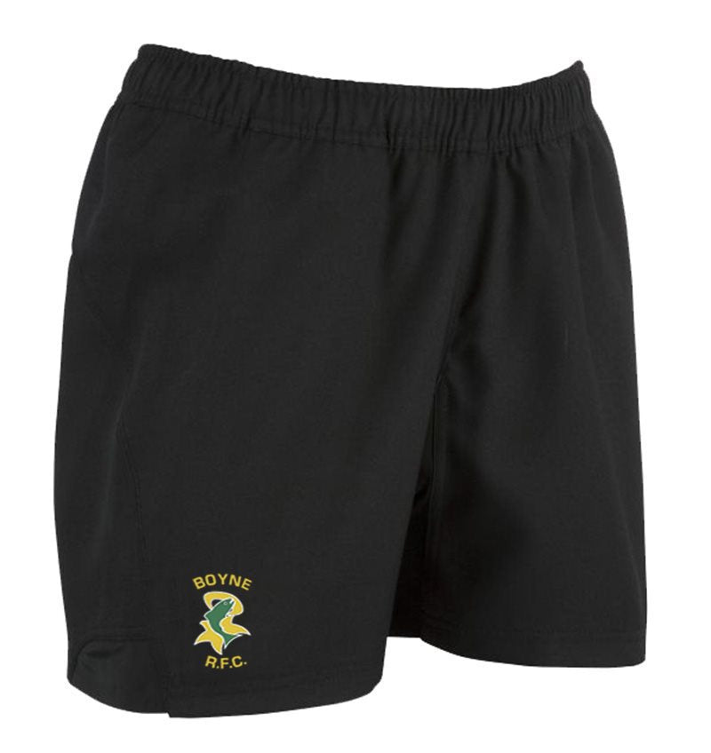 Mc Keever Boyne RFC Pro Rugby Short - Adult - Black