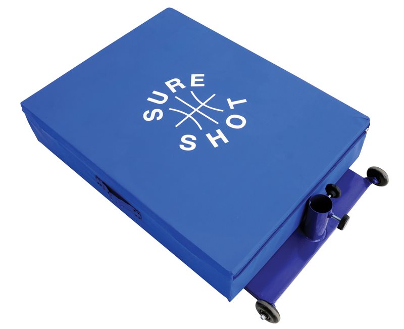Sure Shot Compact Hoops Combo Basketball / Netball Unit