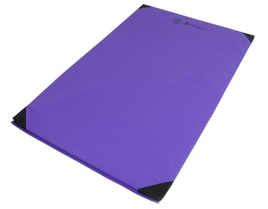 Sure Shot Lightweight Gym Mat - 6ft x 4ft x 1 Inch - Purple