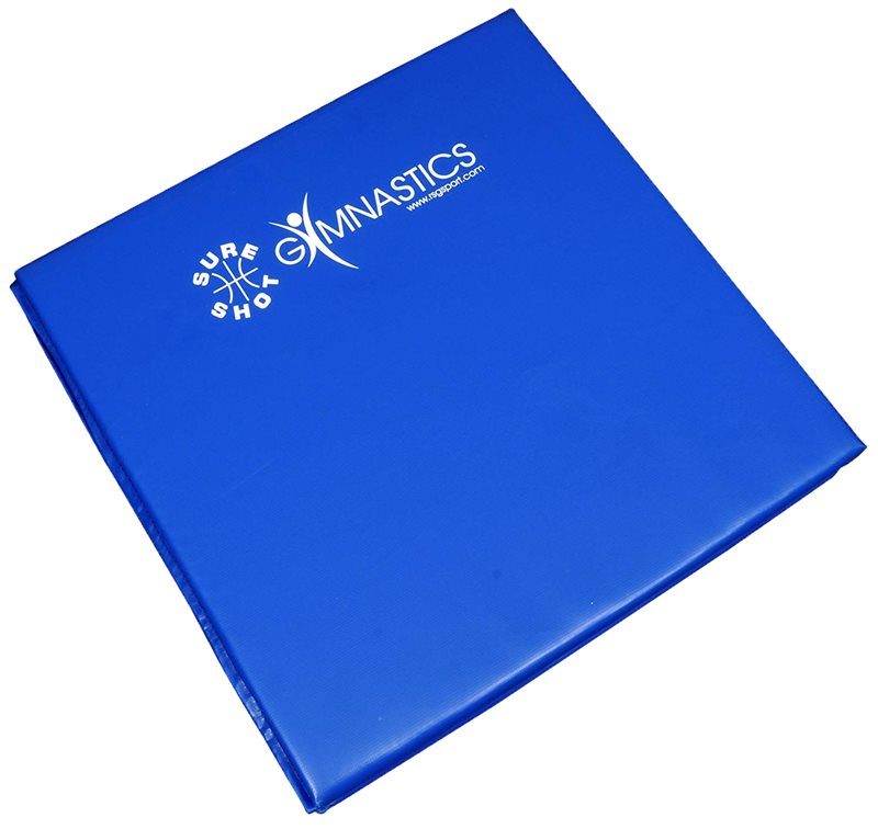 Sure Shot Foldable Double Gym Mat (4 Fold) - 25mm Purple