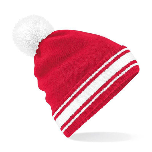 Mc Keever Stadium Bobble Hat - Classic Red/White