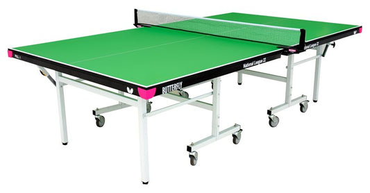 Butterfly National League 22 Rollaway Table Tennis Table - Blue