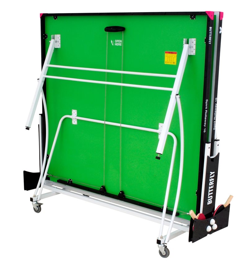 Butterfly Spirit 16 Rollaway Table Tennis Table - Green