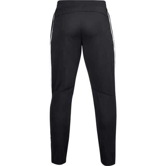 Under Armour Sportstyle Pique Track Pants - Mens - Black/White
