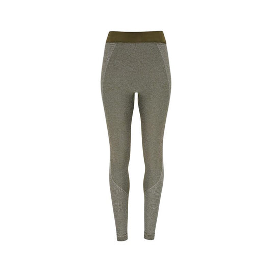 TriDri Seamless 3D Fit Sculpt Leggings - Womens - Olive