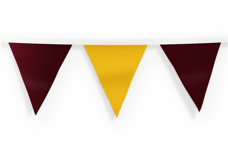 The GAA Store Bunting - Maroon/Gold