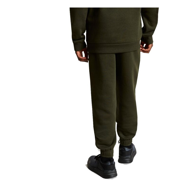 Puma Essential Logo Cuffed Fleece Sweat Pants - Boys - Forest Night