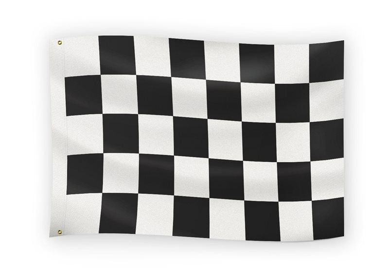 The GAA Store Black/White 5' x 3' Chequered Flag