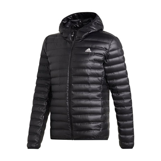 adidas Varilite Hooded Down Jacket - Mens - Black