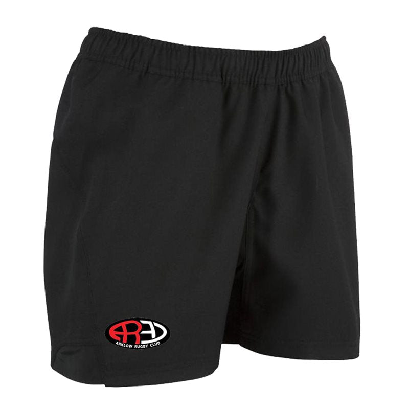 Mc Keever Arklow RFC Pro Rugby Short - Youth - Black
