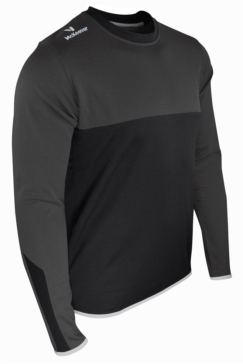 Mc Keever League 20 Sweat Top - Youth - Black/Charcoal/Silver/Melange