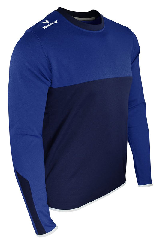 Mc Keever League 20 Sweat Top - Youth - Navy/Royal/Silver/Melange
